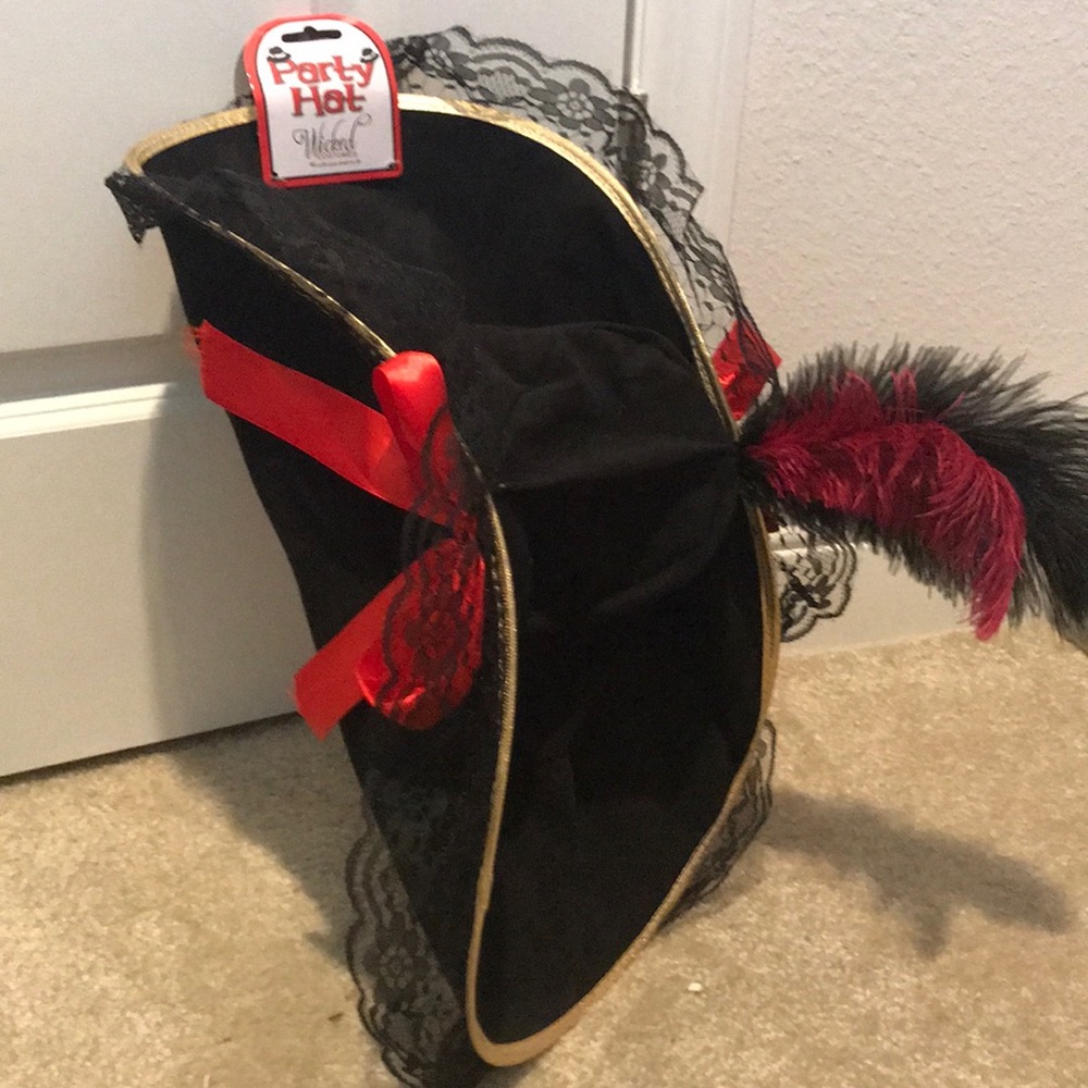 Pirate / roaring 20’s hat / party hat Brand New